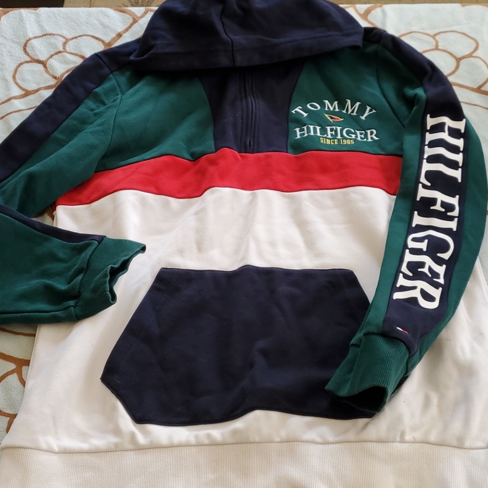 Tommy Hilfiger Vintage Color Block Hoodie